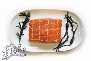 Łosoś wędz. na zimno, polędwica, 300g